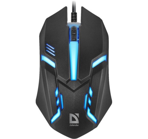 DFN MOUSE DEFENDER CYBER MB-560L BLACK