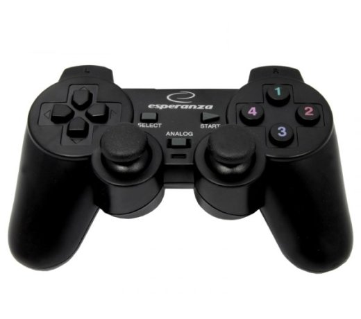 Esperanza EG102 Gaming Controller Black USB