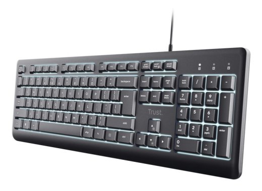 Trust Primo Keyboard Beleuchtete Home/Office USB