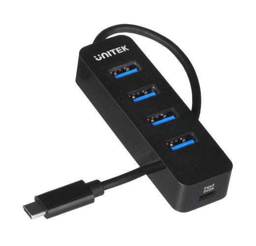 UTK UNITEK HUB USB-C 4XUSB-A 3