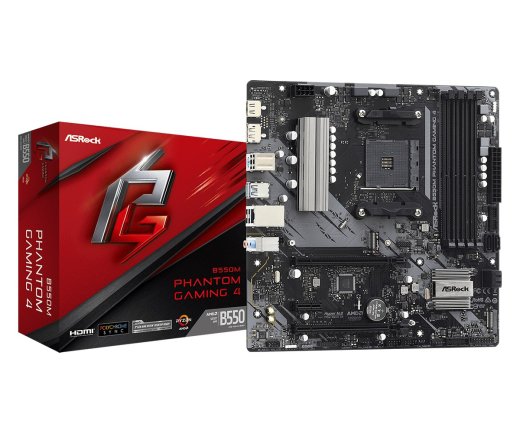 Asrock B550M Phantom Gaming 4 Socket