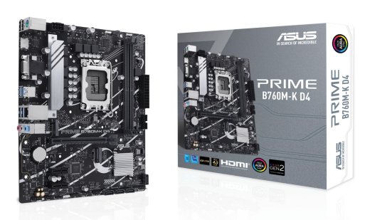 Asus PRIME B760M-K D4 Processor family