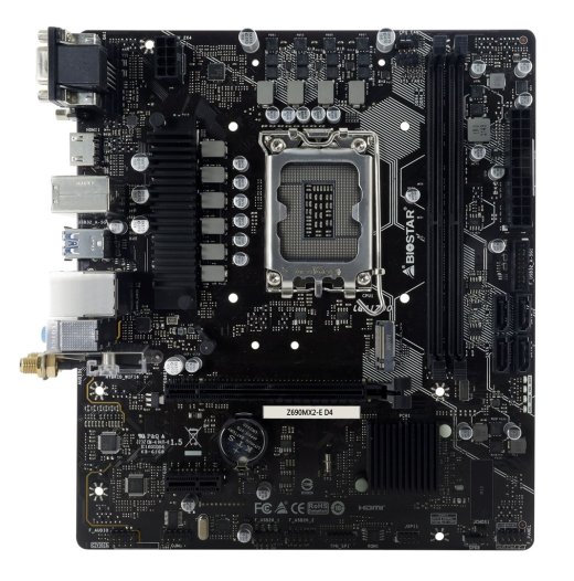 Biostar Z690MX2-E D4 motherboard Intel Z690