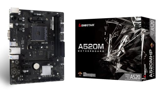 Biostar A520MHP AM4 micro ATX motherboard