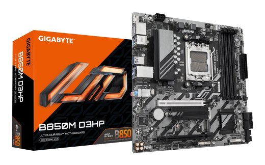 GIGABYTE B850M D3HP Motherboard - Supports