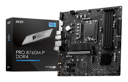 MIS MSI PRO B760M-P DDR4 motherboard