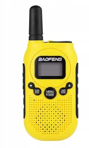 BAF Walkie-Talkie Baofeng BF-T6 Panda Yellow