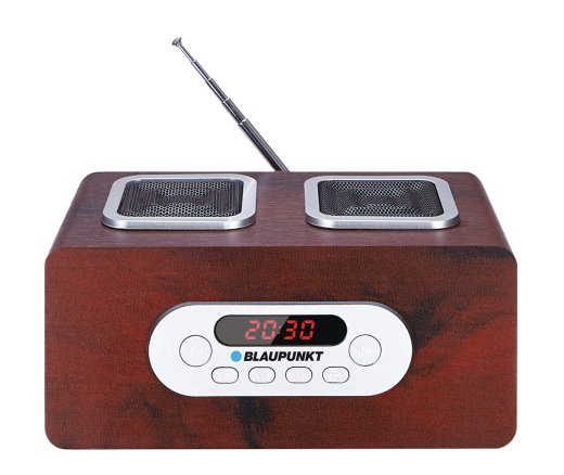 Blaupunkt PP5BR Portable Wood Radio