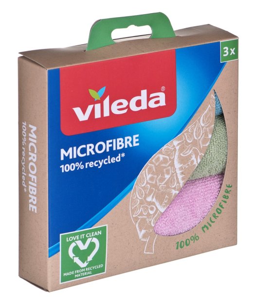 VI1 Cleaning Cloth Vileda Microfibre 100%