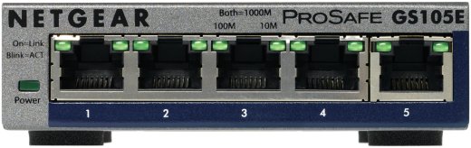 NGE NETGEAR GS105E-200PES network switch Managed