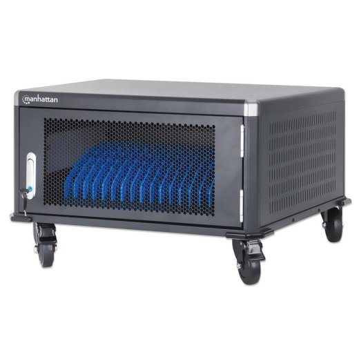 MNH Manhattan Laptop Charging Cabinet Desktop