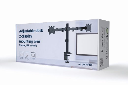 Gembird MA-D2-01 monitor mount / stand