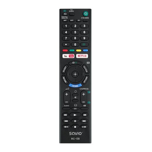 Savio RC-08 remote control TV Press
