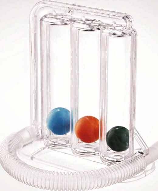 Three-Ball Spirometer RX-1402 REHAFUND