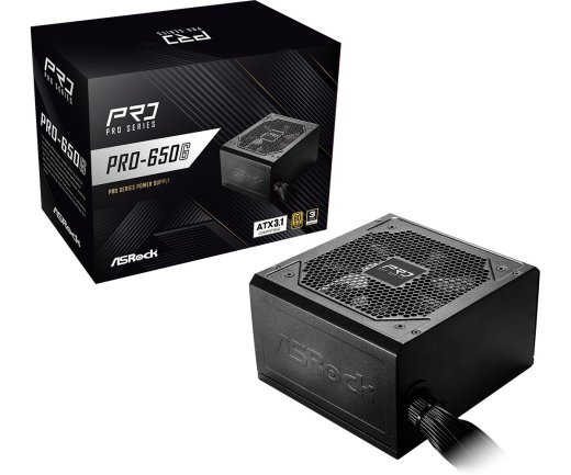 ASRock PRO-650G 650W 80 PLUS Gold
