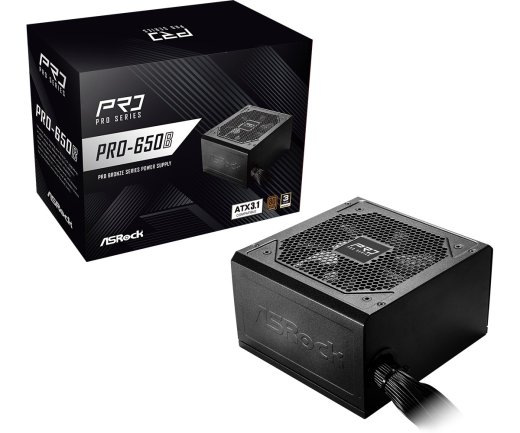Asrock PRO-650B power supply unit 650