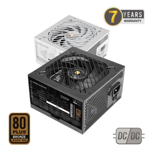 TAC Mars Gaming MPB550SI power supply