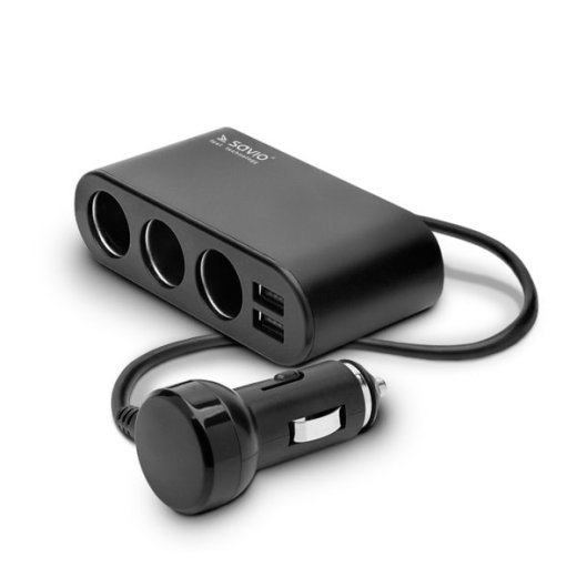 Savio SA-024 car lighter socket splitter