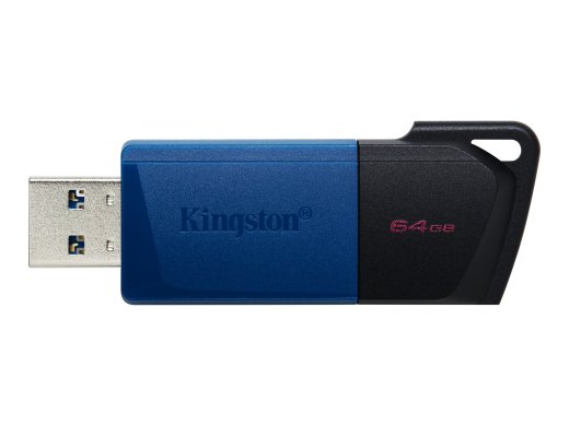 Kingston 64GB USB3.2 Gen 1 DataTraveler Exodia M (Black + Blue)