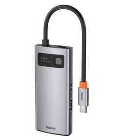 Baseus CAHUB-CY0G Metal Gleam Series 4in1