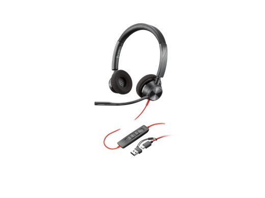 Plantronics HP Poly Blackwire 3320 Wired