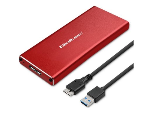 Qoltec External Storage Enclosure USB 3