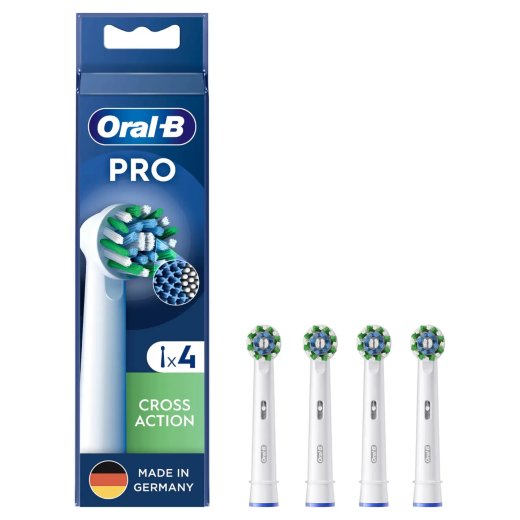 Oral-B CrossAction 4-pack White