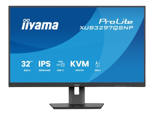 IIYAMA XUB3297QSNP-B1 32inch IPS-panel 2560x1440 350cd/m