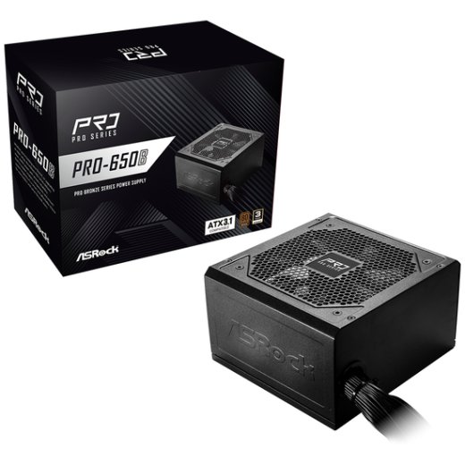 Asrock PRO-650B power supply unit 650