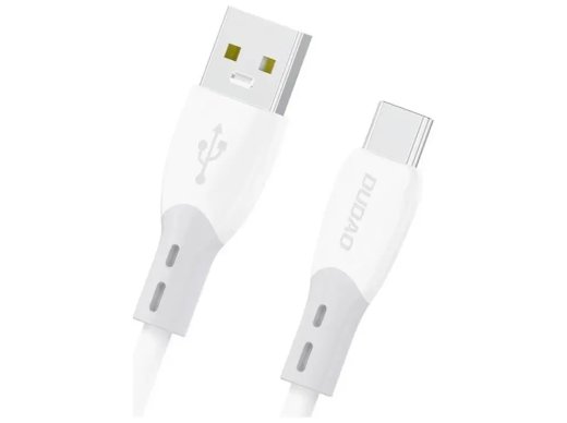 Dudao L25ST USB-A to USB-C Cable 1m White