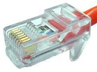 Goobay 8-Pole RJ45 Modular Plug for Round Cable