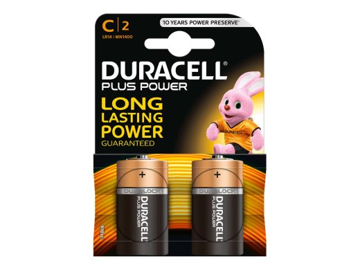 Duracell Plus Power C Standard Batteries