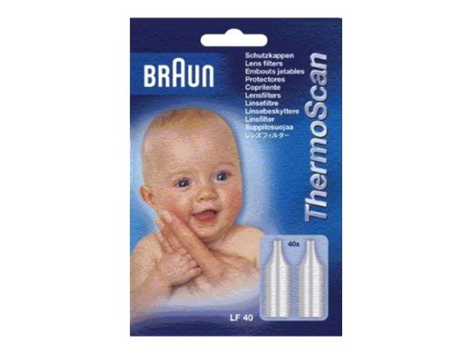 Braun LF40 Thermometer lens filter Thermometer 40 pcs
