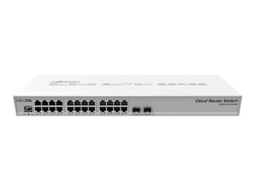 MikroTik Cloud Router Switch CRS326-24G-2S+RM Managed
