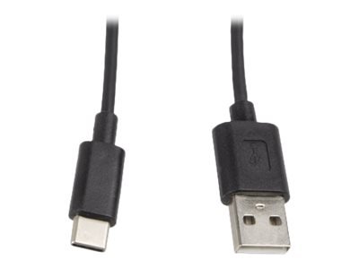 Lanberg Langberg 1m Black USB Type-C