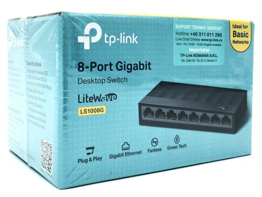 TP-LINK Technologies TP-Link LiteWave LS1008G 8-Port