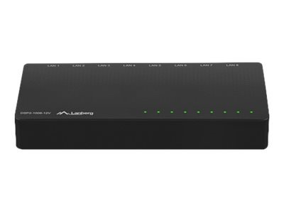 LAE LANBERG SWITCH DSP2-1008-12V (8-PORT, 12V