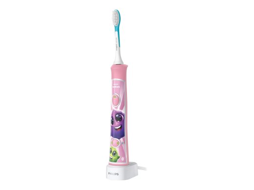 Philips Sonicare For Kids HX6352 Electric Toothbrush Pink White