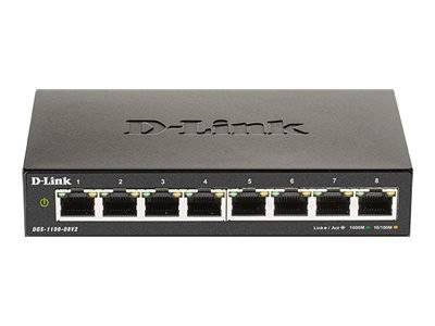 D-Link Smart Gigabit Ethernet Switch DGS-1100-08V2