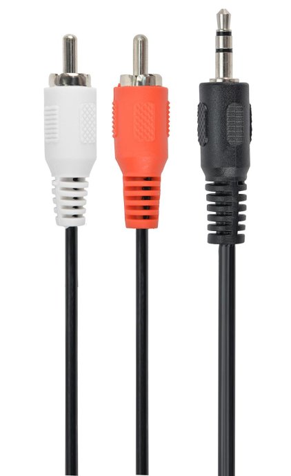 CABLE AUDIO 3.5MM TO 2RCA