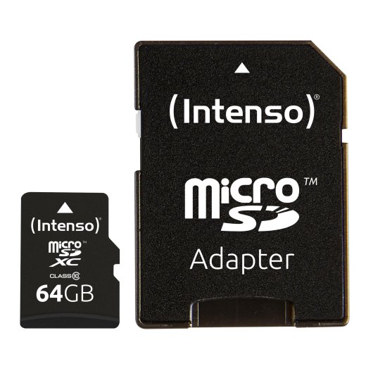 MEMORY MICRO SDXC 64GB C10/W/ADAPTER 3413490