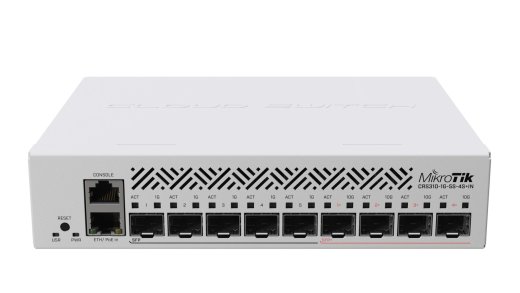 Switch MIKROTIK CRS310-1G-5S-4S+IN Type L3 PoE
