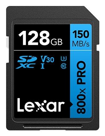Lexar Professional 800x Pro SDXC 128GB