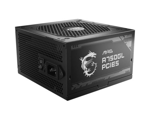 Power Supply MSI 750 Watts Efficiency