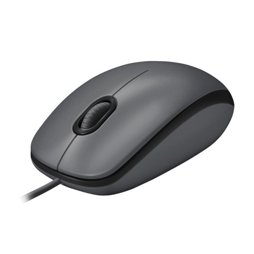 MOUSE USB OPTICAL M100/BLACK 910-006652 LOGITECH
