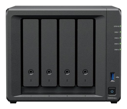 NAS STORAGE TOWER 4BAY/4GB DS925NEO+ SYNOLOGY