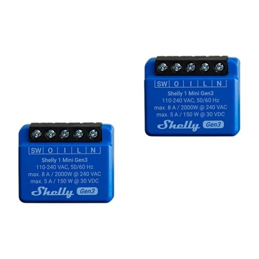 Shelly 1 Mini Gen3 Set of