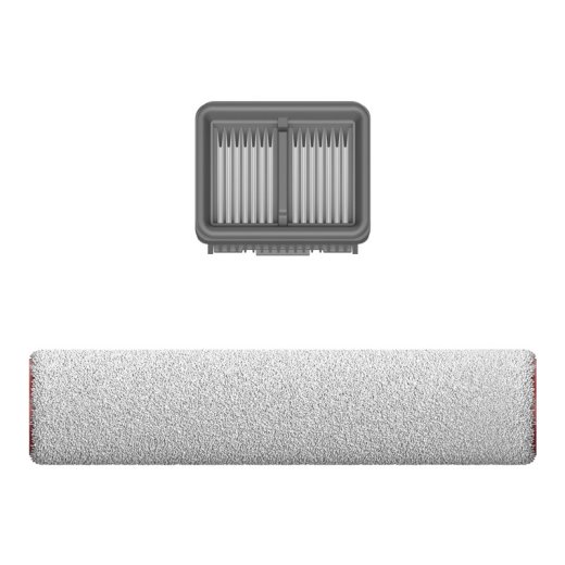 Wash floor brush and filter for