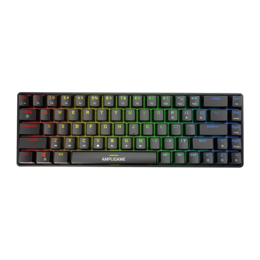 Fifine GK1 mechancial keyboard ,65% RGB