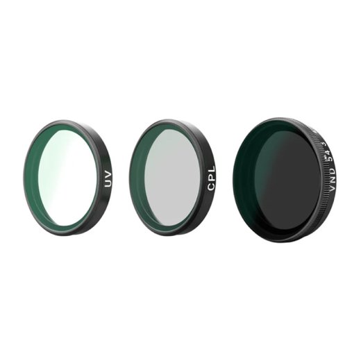 Telesin CPL/VND8/UV filter set for DJI